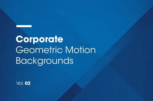 抽象几何背景纹理图形 Corporate Motion Ba