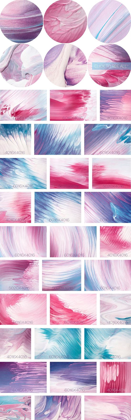 高清画质油画笔触肌理彩色Texture Gold