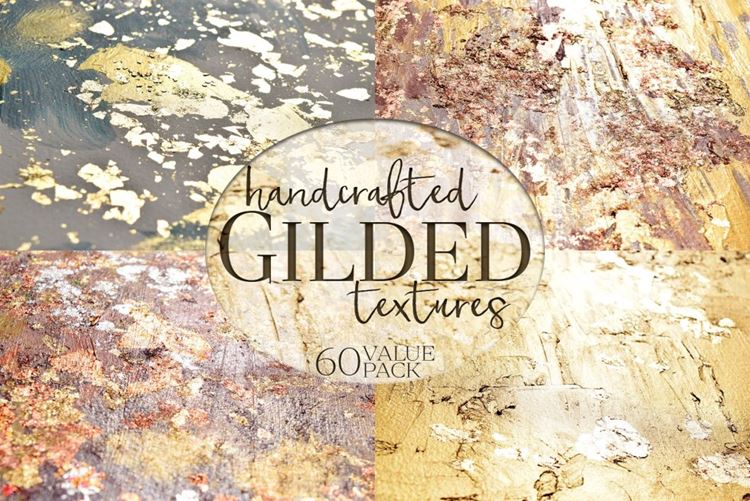 抽象镀金风格纹理合集 Gilded Texture Coll