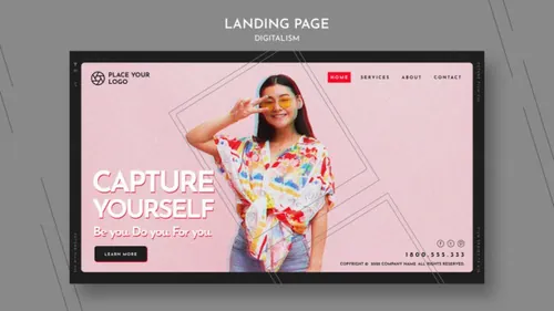 欧美大牌女装Ins新媒体广告宣传海报PSD模板 Instagram posts pack for capture