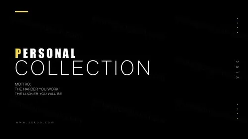 国内95后新锐设计师个人作品集UI提案优秀简历PSD整套模板 25P