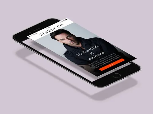 应用屏幕APP显示模型PSD贴图模板Flying iPhone/iPad App UI Mockup