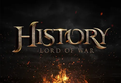 3D Cinematic Title Text Effect