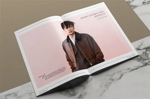 时尚简约国际范的杂志设计模版 discontent-visualartsupplyco-01