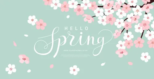 粉色春季桃花节春天樱花网页横幅海报PSD模板素材