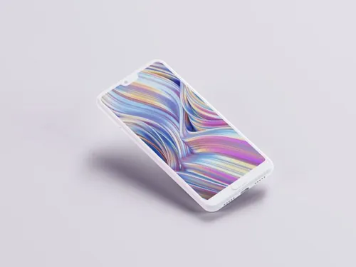 苹果智能手机样机贴图PSD模板 Clay smartphone mockup