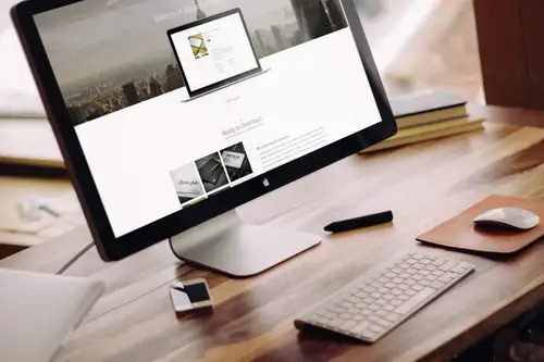 高质量苹果台式电脑模型PSD贴图模板Apple iMac PSD MockUp 样机模版