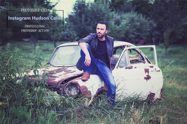 时尚Instagram社交照片调色处理ps动作下载