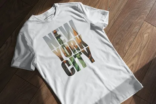 高端T恤包装整体设计样机(PSD)