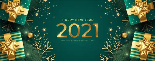 绿色金色经典配色圣诞节促销海报贺卡矢量模板素材 Christmas sale banner template