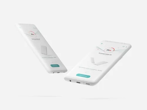 三星S9手机白模UI贴图样机PSD模板 Samsung Galaxy S9 Clay Mockup