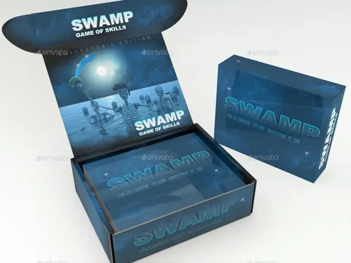 Subscription Box Mock-Up飛機盒設計模型