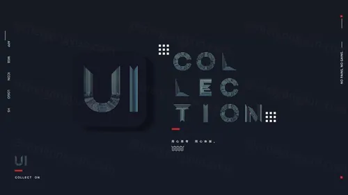 国内95后新锐设计师个人作品集UI提案优秀简历PSD整套模板 25P