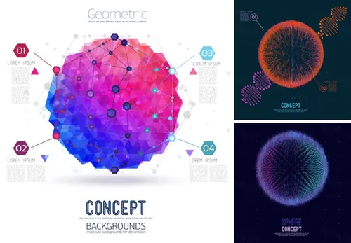 立方体抽象矢量元素 Vector Concept