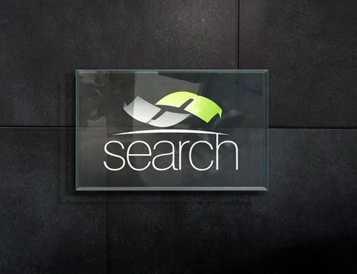 立体的车企企业logo设计样机（PSD）