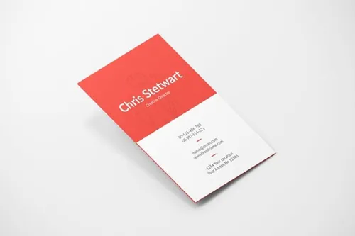 成套的名片设计展示样机