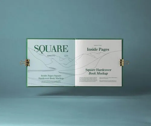 精装笔记本展示样机