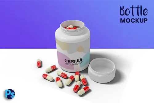 胶囊瓶样机模型（PSD）