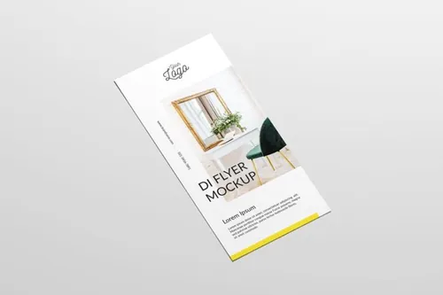 APP闪屏广告或传单海报设计样机（PSD）