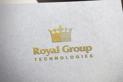 黄冠奢华风格logo样机下载（PSD）