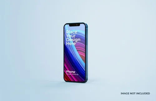 漂亮的智能手机iPhone 12样机APP提案UI设计素材 beautiful smart phone mockup