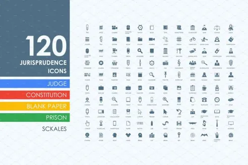 法学图标 120 jurisprudence icons