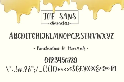 可爱的清新脱俗的小蜜蜂字体logo标志标签元素集合Little Bee Duo font logos