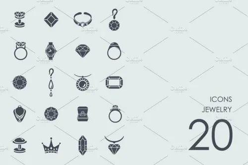 珠宝图标合集 Jewelry icons