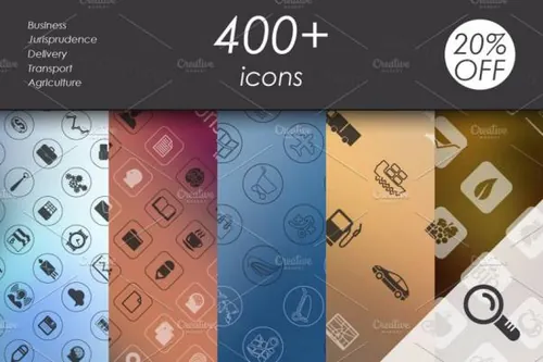 矢量图标 400  vector icons