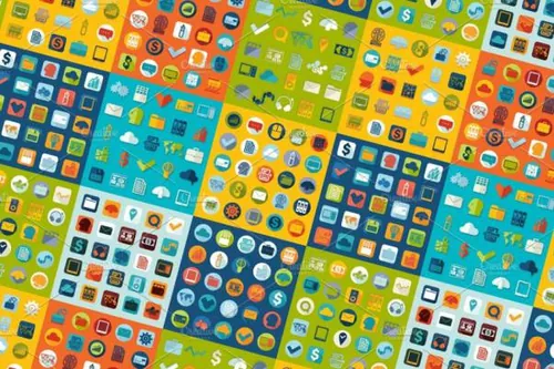 商业图标合集 Set of business icons