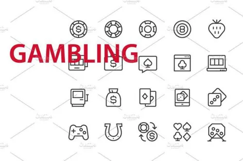 游戏机ui图标 20 Gambling UI icons