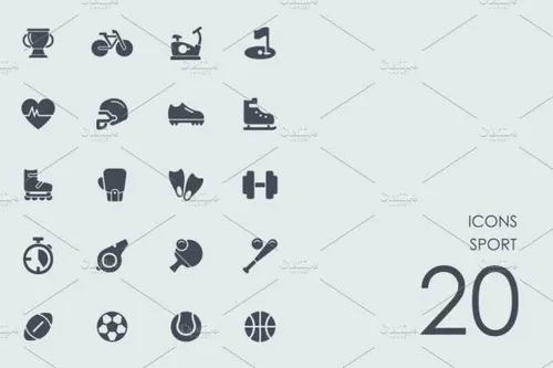 运动图标合集 Sport icons