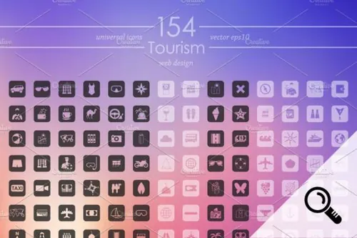 旅行图标合集 154 TOURISM icons
