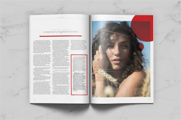 高品质的时尚高端体育杂志楼书画册手册设计模板 sport magazine