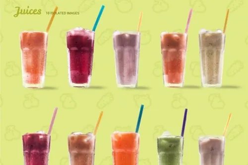 有机果汁品牌场景样机 Organic Juice Maker