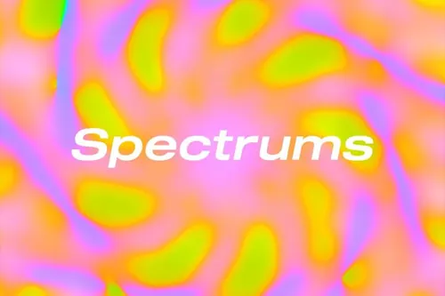 高质量迷幻炫彩彩虹渐变抽象海报设计纹理背景装饰设计素材 AA