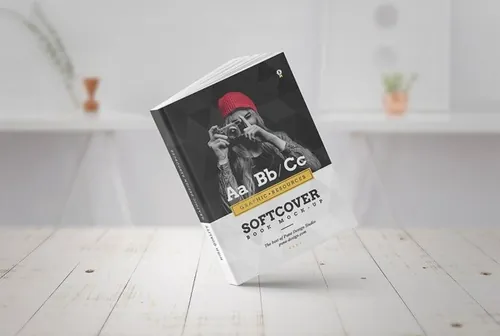 软封面书籍样机 Softcover Edition / Book Mock-Up
