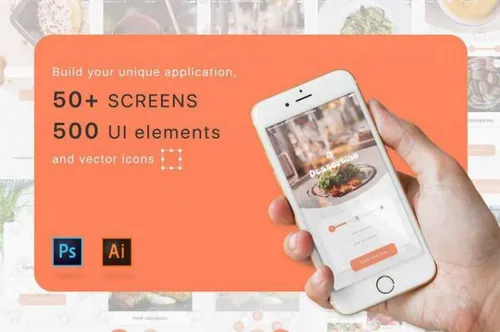 手机移动端美食烹饪APP在线教学社交媒体用户登录UI界面设计素材