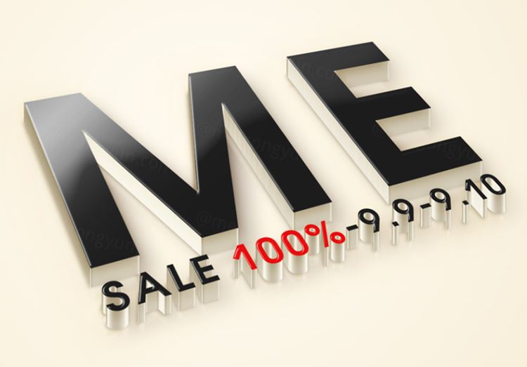 立体LOGO贴图样机模型Corporate Identity Bundle（09）