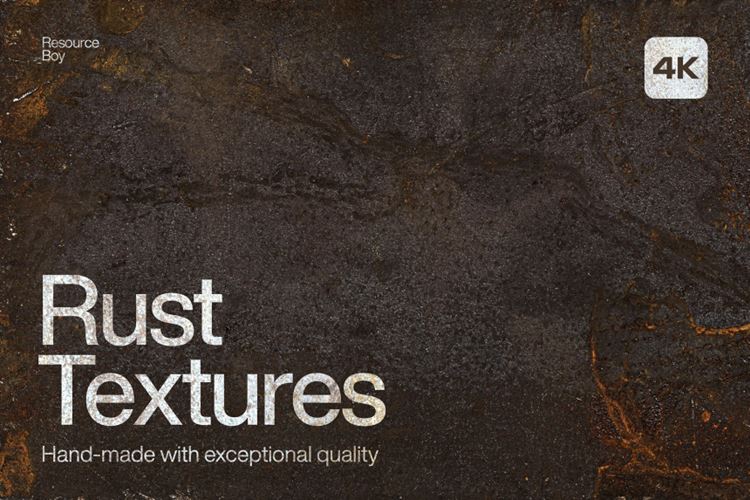 50种锈迹斑斑的生锈的金属板旧金属铁板纹理素材 Rust T