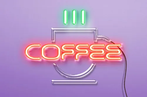 霓虹灯效果PSD模板Realistic Neon Styles