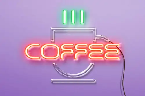 霓虹灯效果PSD模板Realistic Neon Styles 设计元素