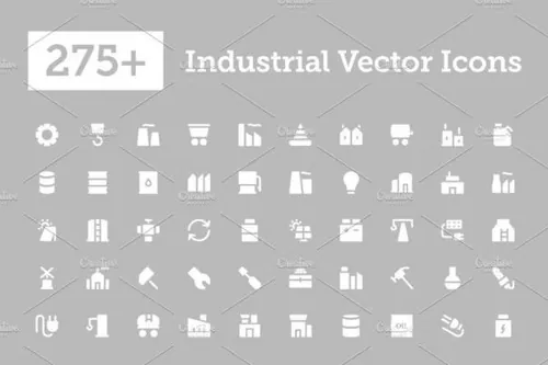 275 工业矢量图标下载 275  Industrial Vector Icon