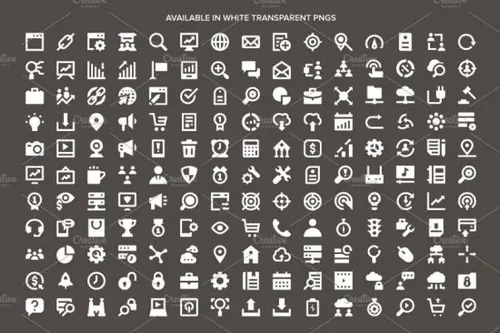 网页优化图标素材 150  SEO Web Optimization Icons
