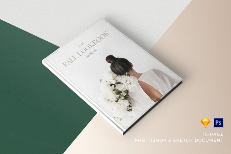 时尚产品展示画册 Product Fashion Lookbook Template