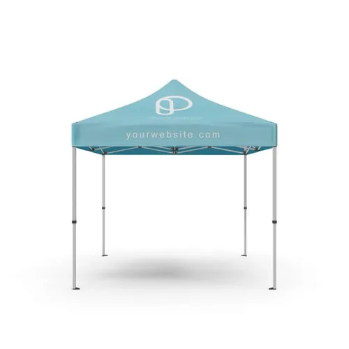 方形帐篷和活动摊位品牌VI样机贴图模版 Square Tent  Event Booth Mockup