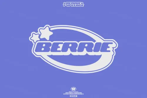 可爱卡通柔软蓬松的涂鸦英文字体 BERRIE TYPEFACE