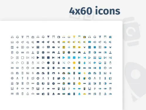 多媒体图标Icontellyou - Multimedia Icons