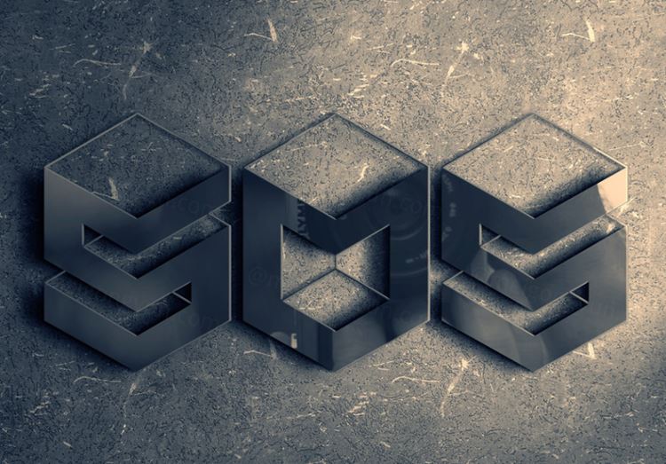 公司形象墙玻璃立体金属LOGO标志贴图展示样机模板 9 Photorealistic 3D Logo Mock-ups