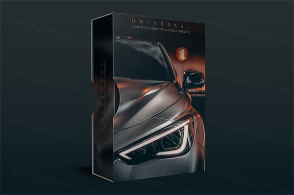 电影大片级青色色调橙色阴影现代美学风格照片LR预设插件 Univers